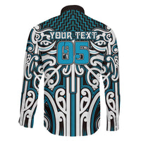 Custom Aotearoa Ngati Porou Family Matching Mermaid Dress and Hawaiian Shirt Maori Tribal Pattern Mix Poutama