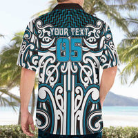Custom Aotearoa Ngati Porou Hawaiian Shirt Maori Tribal Pattern Mix Poutama LT05 - Polynesian Pride
