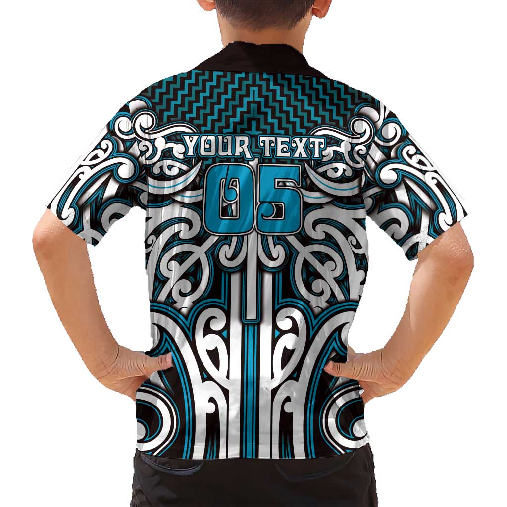 Custom Aotearoa Ngati Porou Hawaiian Shirt Maori Tribal Pattern Mix Poutama LT05 - Polynesian Pride