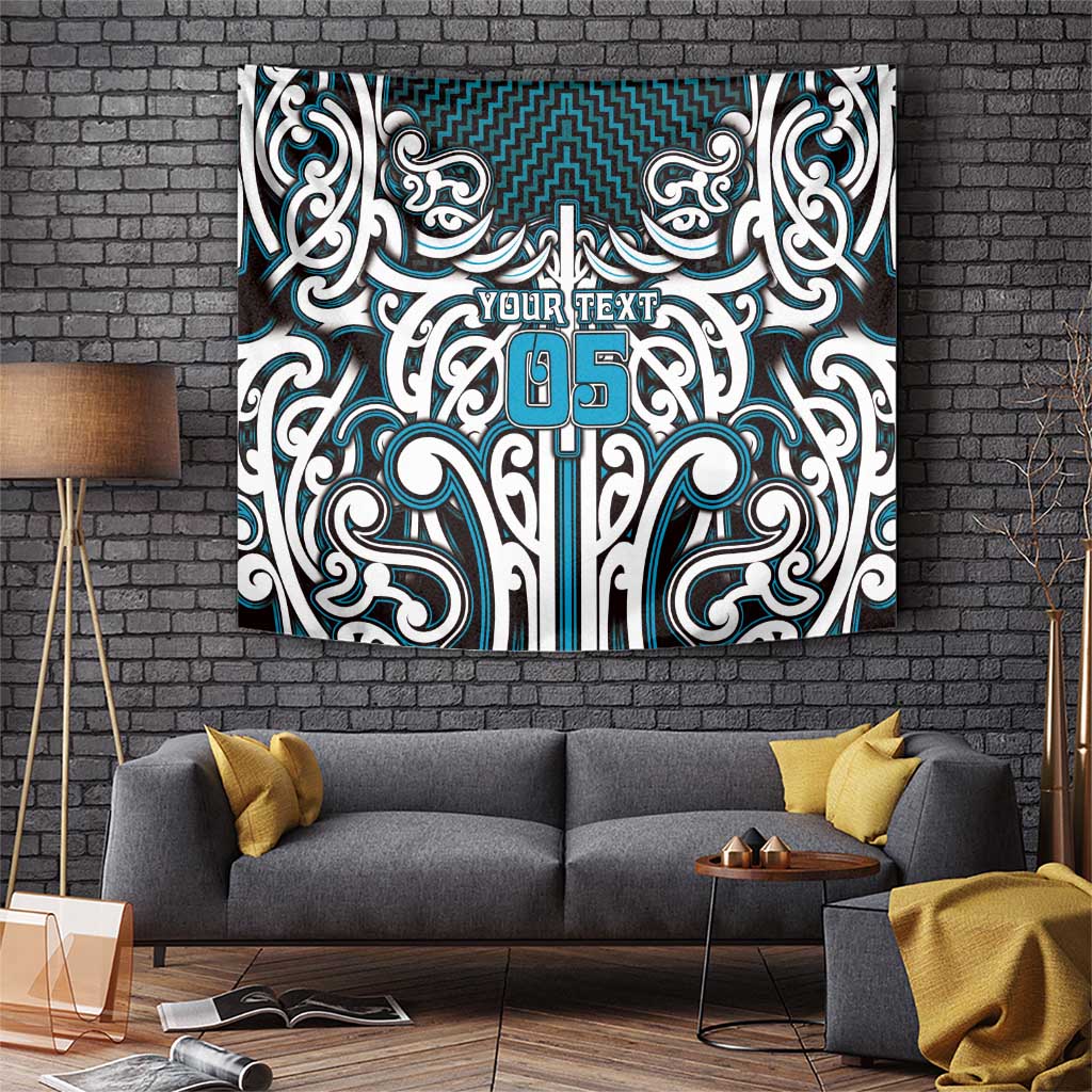 Custom Aotearoa Ngati Porou Tapestry Maori Tribal Pattern Mix Poutama