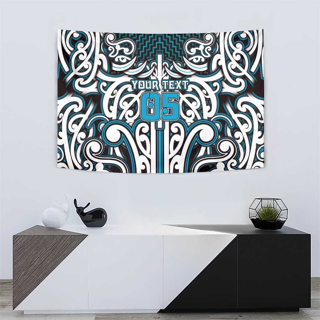 Custom Aotearoa Ngati Porou Tapestry Maori Tribal Pattern Mix Poutama