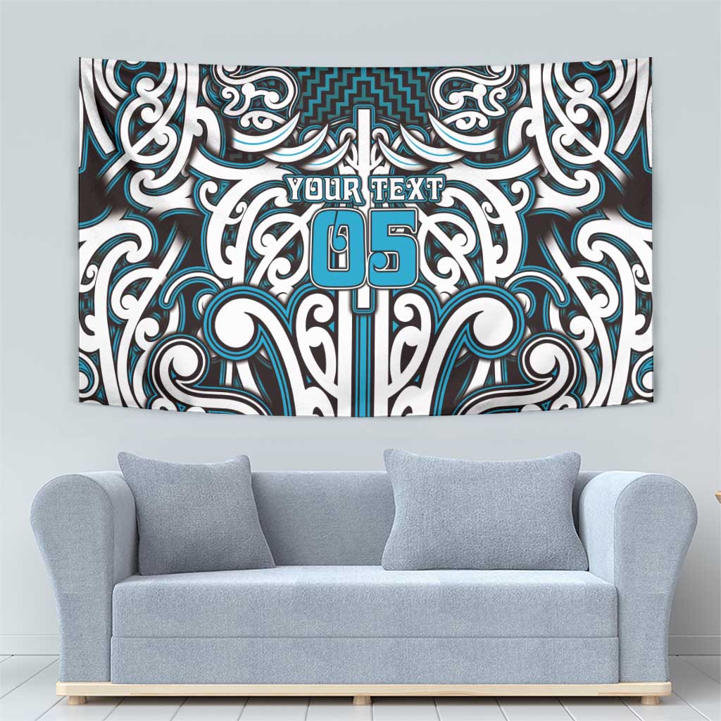 Custom Aotearoa Ngati Porou Tapestry Maori Tribal Pattern Mix Poutama