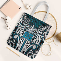 Custom Aotearoa Ngati Porou Tote Bag Maori Tribal Pattern Mix Poutama