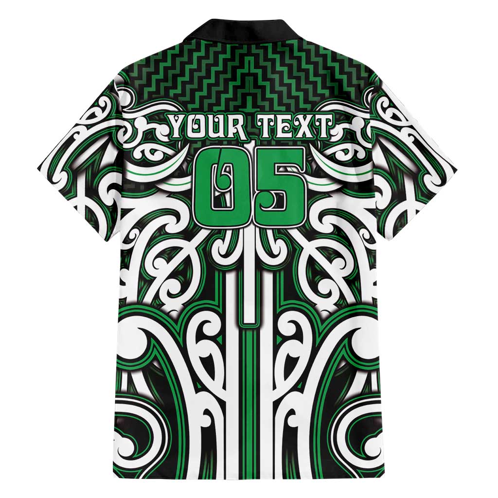 Custom Aotearoa Ngai Tahu Family Matching Off Shoulder Maxi Dress and Hawaiian Shirt Maori Tribal Pattern Mix Poutama LT05 - Polynesian Pride