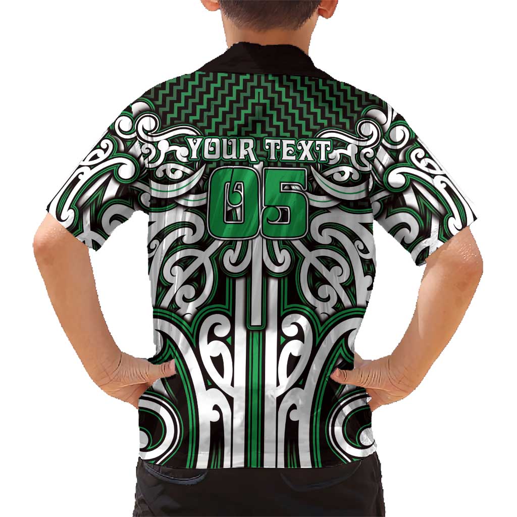 Custom Aotearoa Ngai Tahu Family Matching Summer Maxi Dress and Hawaiian Shirt Maori Tribal Pattern Mix Poutama LT05 - Polynesian Pride