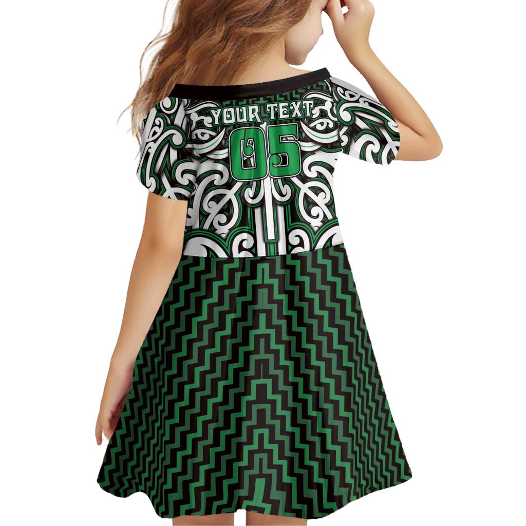 Custom Aotearoa Ngai Tahu Family Matching Summer Maxi Dress and Hawaiian Shirt Maori Tribal Pattern Mix Poutama LT05 - Polynesian Pride