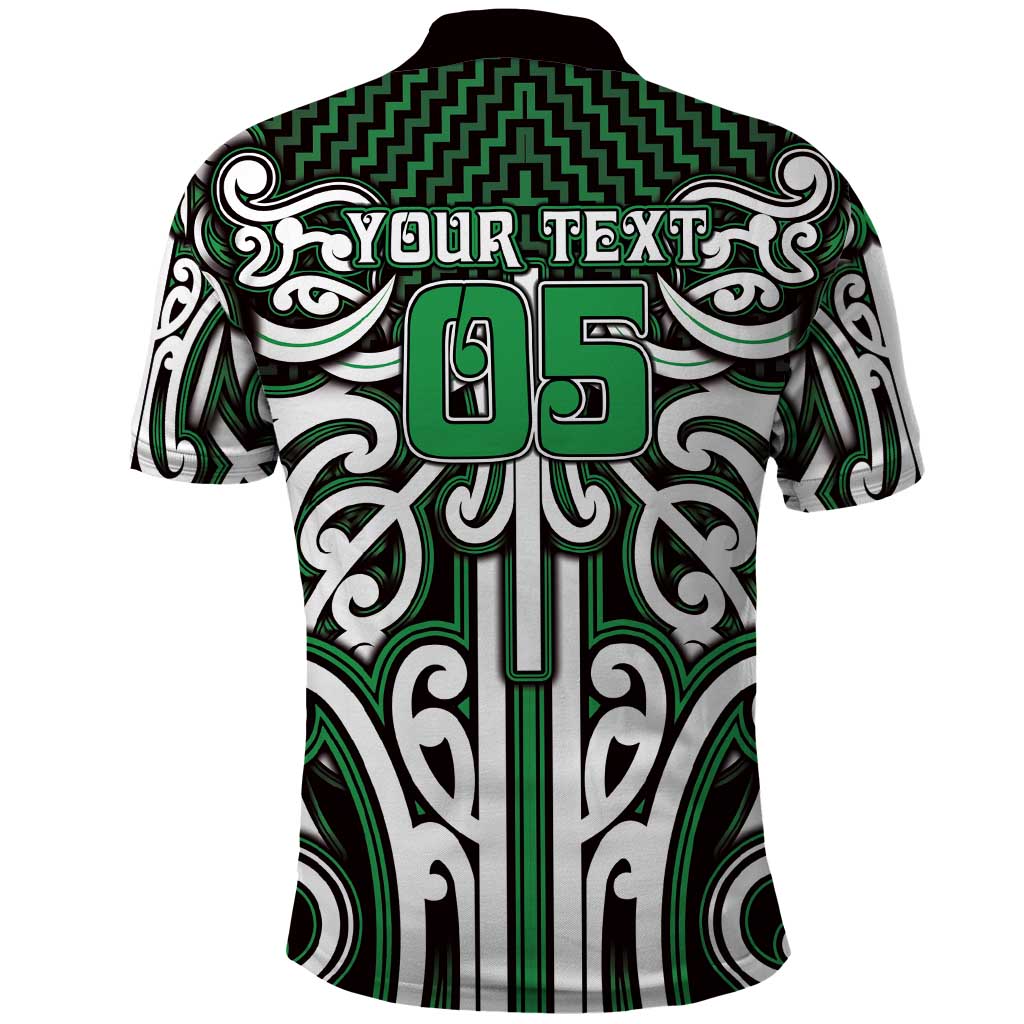 Custom Aotearoa Ngai Tahu Polo Shirt Maori Tribal Pattern Mix Poutama LT05 - Polynesian Pride