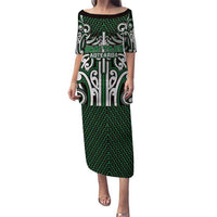 Custom Aotearoa Ngai Tahu Puletasi Maori Tribal Pattern Mix Poutama