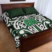 Custom Aotearoa Ngai Tahu Quilt Bed Set Maori Tribal Pattern Mix Poutama