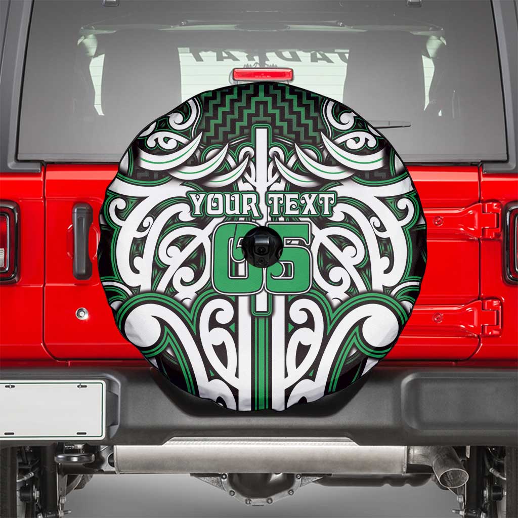 Custom Aotearoa Ngai Tahu Spare Tire Cover Maori Tribal Pattern Mix Poutama LT05 - Polynesian Pride