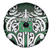 Custom Aotearoa Ngai Tahu Spare Tire Cover Maori Tribal Pattern Mix Poutama LT05 - Polynesian Pride
