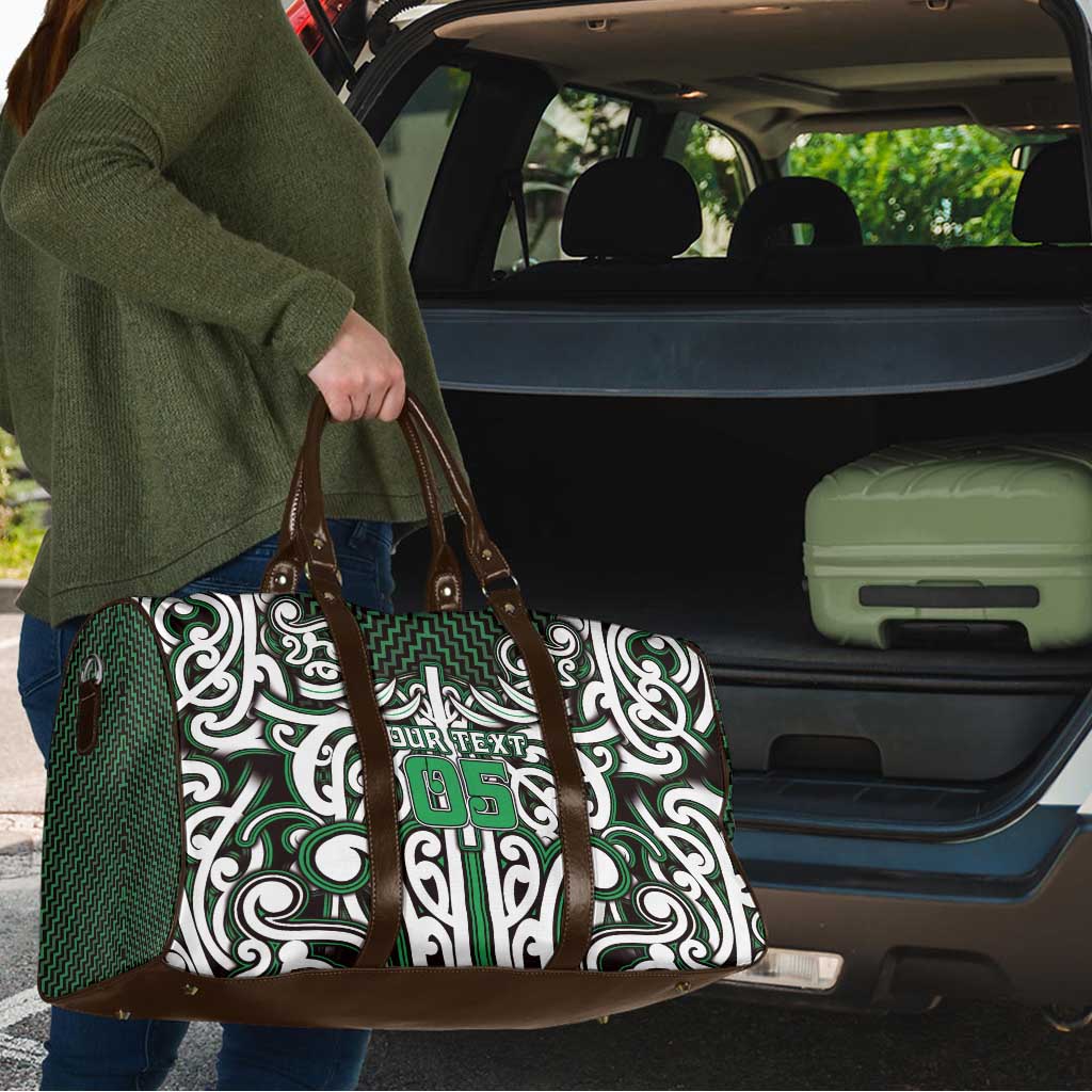 Custom Aotearoa Ngai Tahu Travel Bag Maori Tribal Pattern Mix Poutama