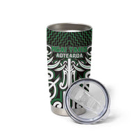 Custom Aotearoa Ngai Tahu Tumbler Cup Maori Tribal Pattern Mix Poutama LT05 - Polynesian Pride