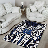 Custom Aotearoa Ngati Tuwharetoa Area Rug Maori Tribal Pattern Mix Poutama LT05 - Polynesian Pride