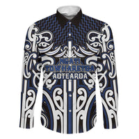 Custom Aotearoa Ngati Tuwharetoa Family Matching Short Sleeve Bodycon Dress and Hawaiian Shirt Maori Tribal Pattern Mix Poutama