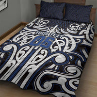 Custom Aotearoa Ngati Tuwharetoa Quilt Bed Set Maori Tribal Pattern Mix Poutama LT05 - Polynesian Pride