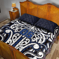 Custom Aotearoa Ngati Tuwharetoa Quilt Bed Set Maori Tribal Pattern Mix Poutama LT05 - Polynesian Pride