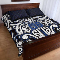 Custom Aotearoa Ngati Tuwharetoa Quilt Bed Set Maori Tribal Pattern Mix Poutama LT05 - Polynesian Pride