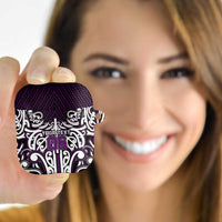 Custom Aotearoa Rangitane AirPods Case Maori Tribal Pattern Mix Poutama