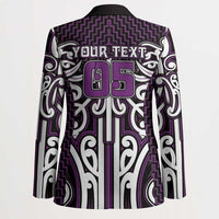 Custom Aotearoa Rangitane Blazer Maori Tribal Pattern Mix Poutama LT05 - Polynesian Pride