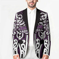 Custom Aotearoa Rangitane Blazer Maori Tribal Pattern Mix Poutama LT05 - Polynesian Pride