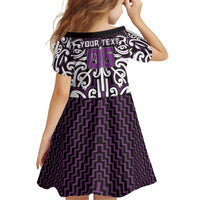 Custom Aotearoa Rangitane Family Matching Long Sleeve Bodycon Dress and Hawaiian Shirt Maori Tribal Pattern Mix Poutama LT05 - Polynesian Pride