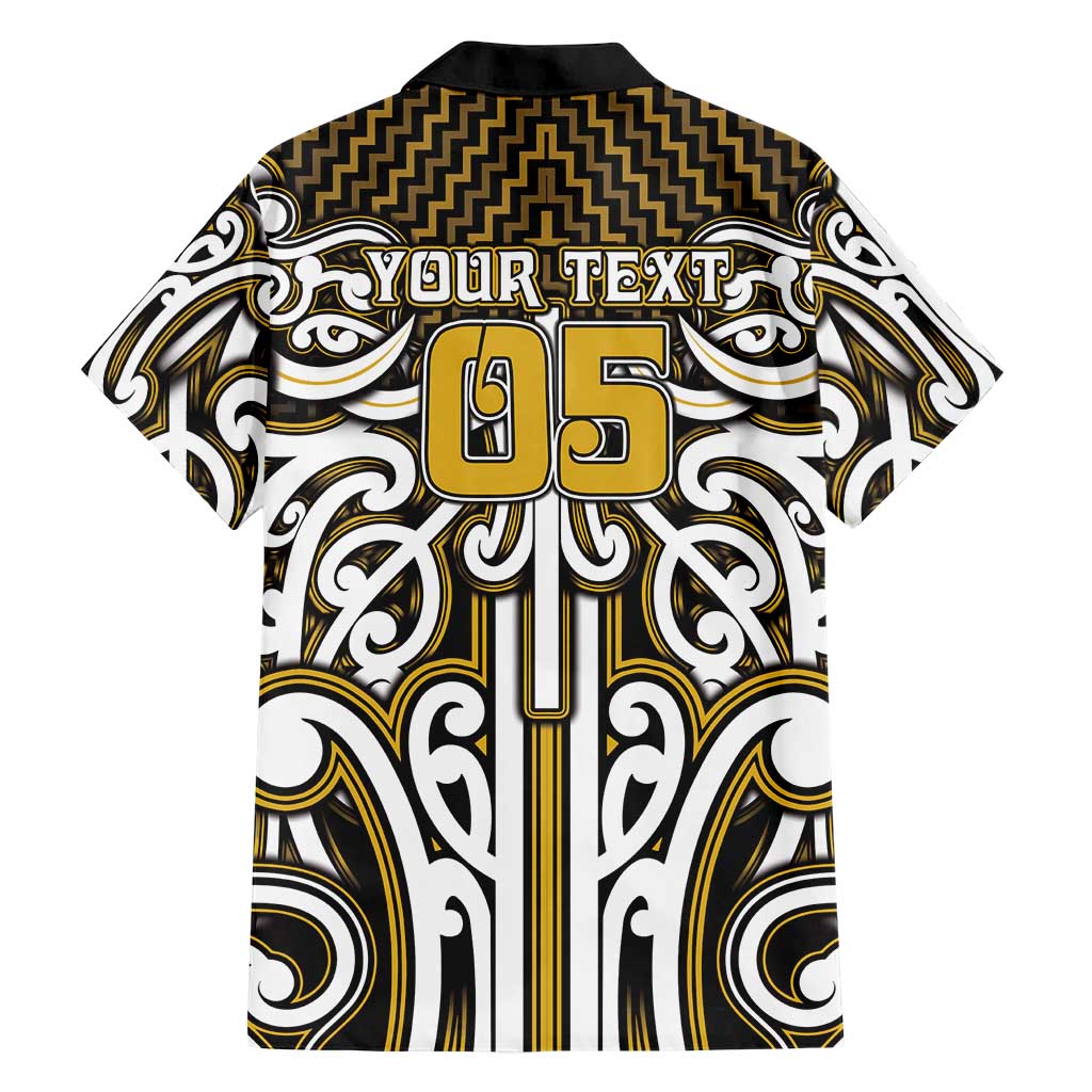 Custom Aotearoa Taranaki Family Matching Puletasi and Hawaiian Shirt Maori Tribal Pattern Mix Poutama LT05 - Polynesian Pride