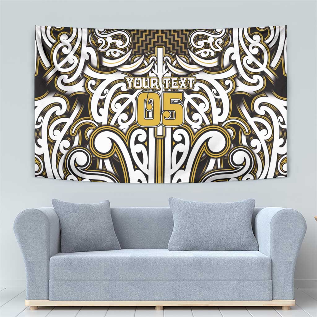 Custom Aotearoa Taranaki Tapestry Maori Tribal Pattern Mix Poutama LT05 - Polynesian Pride