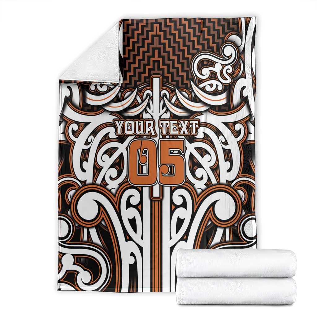 Custom Aotearoa Waikato Blanket Maori Tribal Pattern Mix Poutama LT05 - Polynesian Pride