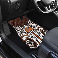 Custom Aotearoa Waikato Car Mats Maori Tribal Pattern Mix Poutama