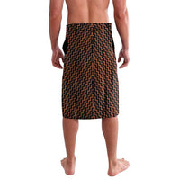 Custom Aotearoa Waikato Lavalava Maori Tribal Pattern Mix Poutama LT05 - Polynesian Pride
