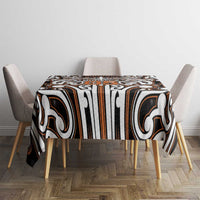 Custom Aotearoa Waikato Tablecloth Maori Tribal Pattern Mix Poutama LT05 - Polynesian Pride