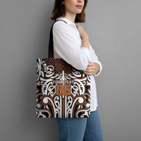 Custom Aotearoa Waikato Tote Bag Maori Tribal Pattern Mix Poutama LT05 - Polynesian Pride