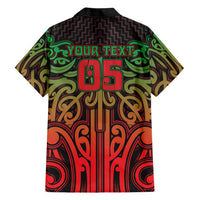 Custom Aotearoa Tuhoe Family Matching Mermaid Dress and Hawaiian Shirt Maori Tribal Pattern Mix Poutama LT05 - Polynesian Pride