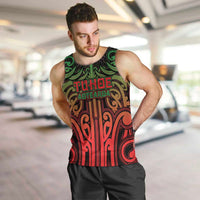 Custom Aotearoa Tuhoe Men Tank Top Maori Tribal Pattern Mix Poutama