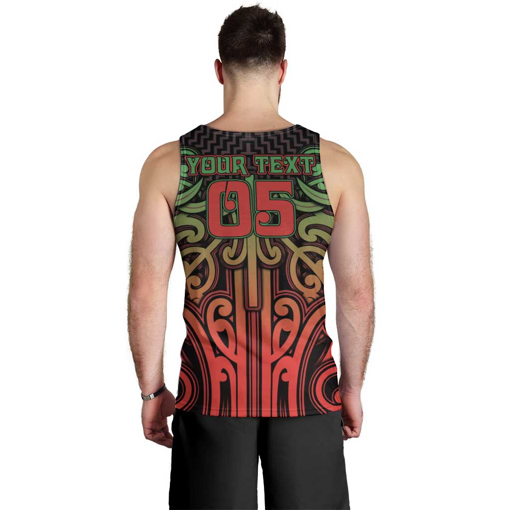 Custom Aotearoa Tuhoe Men Tank Top Maori Tribal Pattern Mix Poutama