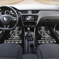 Hawaii Happy King Kamehameha Day Car Mats Kakau Pattern