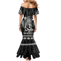 Personalised Hawaii Happy King Kamehameha Day Mermaid Dress Kakau Pattern