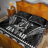 Hawaii Happy King Kamehameha Day Quilt Bed Set Kakau Pattern