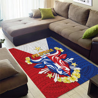 Philippines Independence Day Area Rug Maligayang Araw ng Kalayaan Filipino Carabao