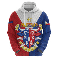 Personalised Philippines Independence Day Hoodie Maligayang Araw ng Kalayaan Filipino Carabao
