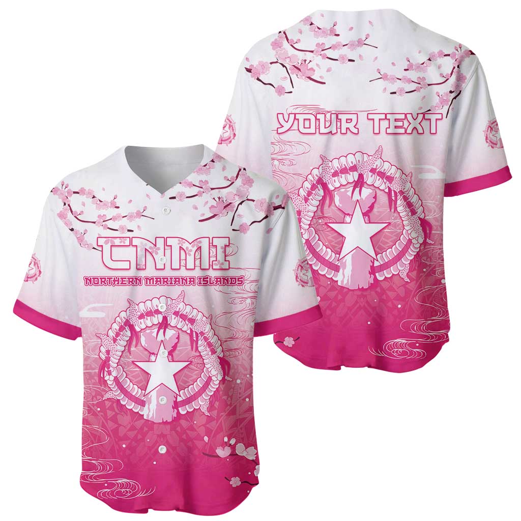 Personalized Sakura Marianas Baseball Jersey CNMI Seal