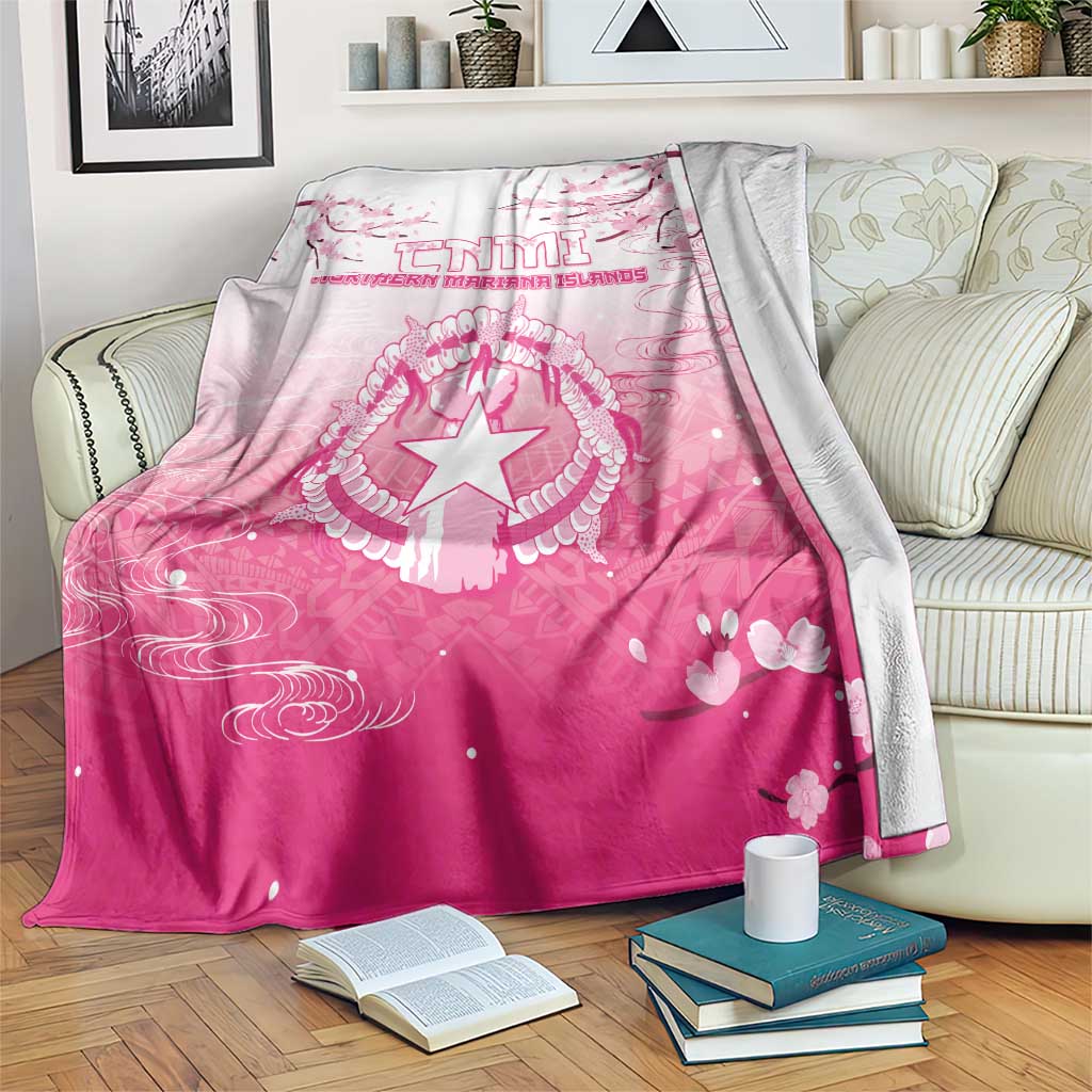 Sakura Marianas Blanket CNMI Seal