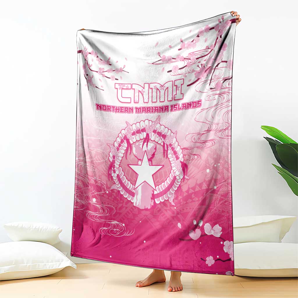 Sakura Marianas Blanket CNMI Seal