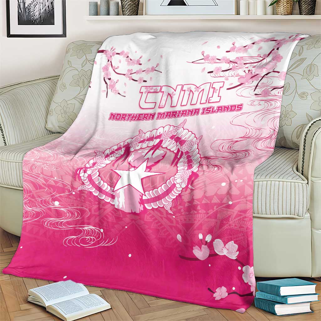 Sakura Marianas Blanket CNMI Seal