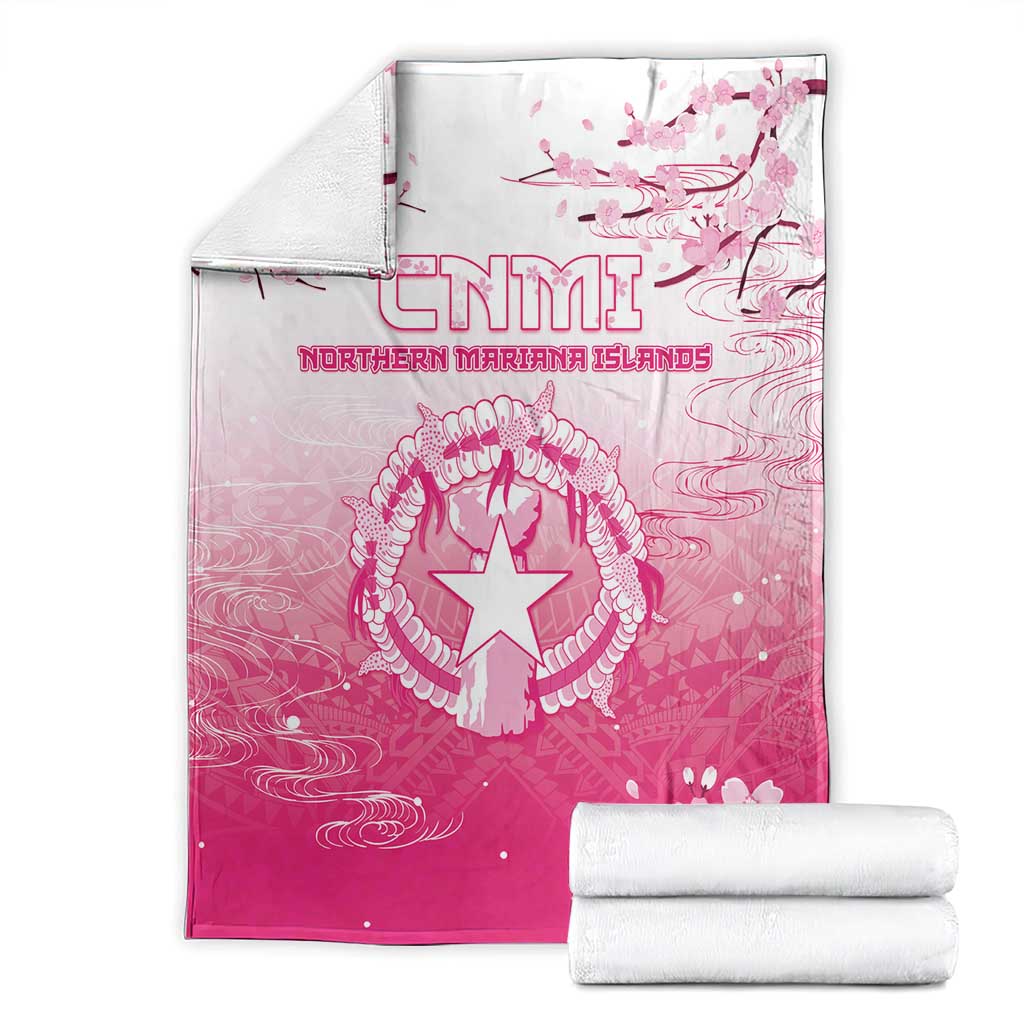 Sakura Marianas Blanket CNMI Seal