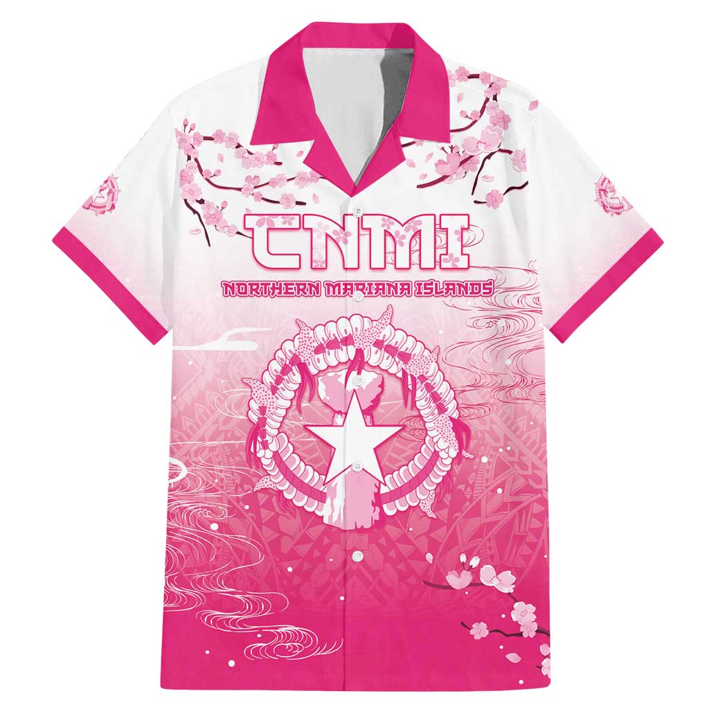 Personalized Sakura Marianas Family Matching Mermaid Dress and Hawaiian Shirt CNMI Seal