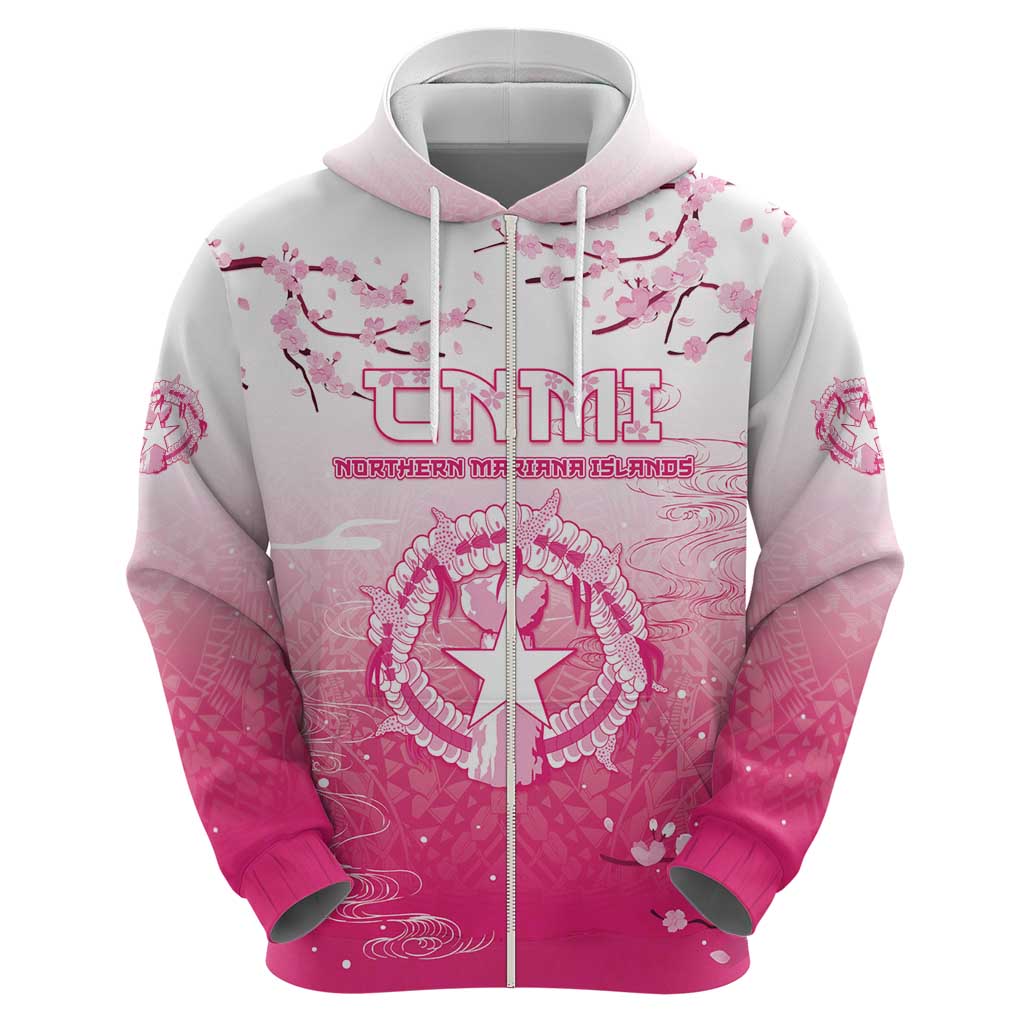 Personalized Sakura Marianas Hoodie CNMI Seal