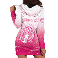 Personalized Sakura Marianas Hoodie Dress CNMI Seal