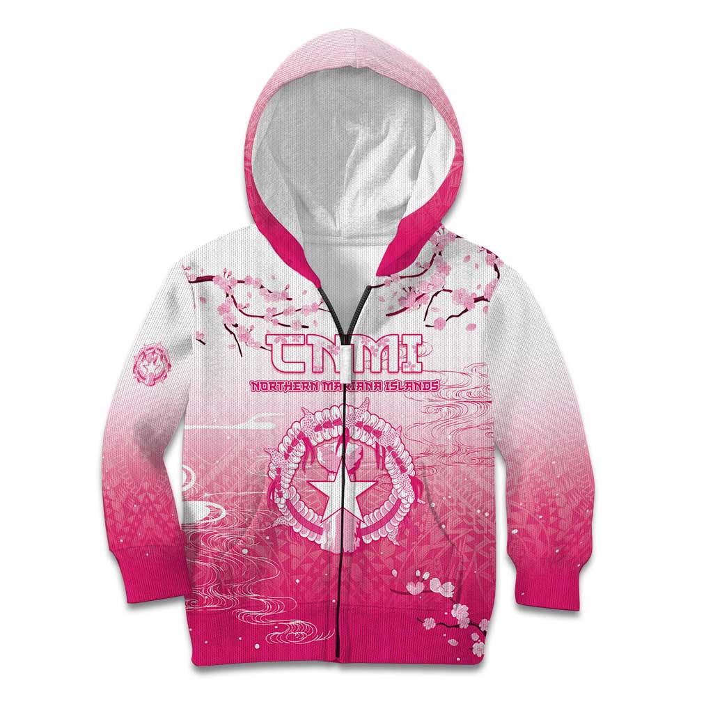 Personalized Sakura Marianas Kid Hoodie CNMI Seal